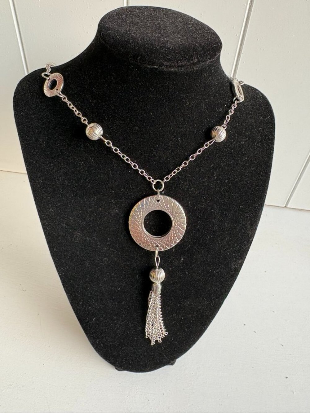 Silver necklace